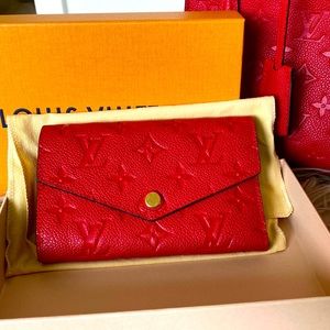 Empreinte Compact Curieuse Wallet Cherry
